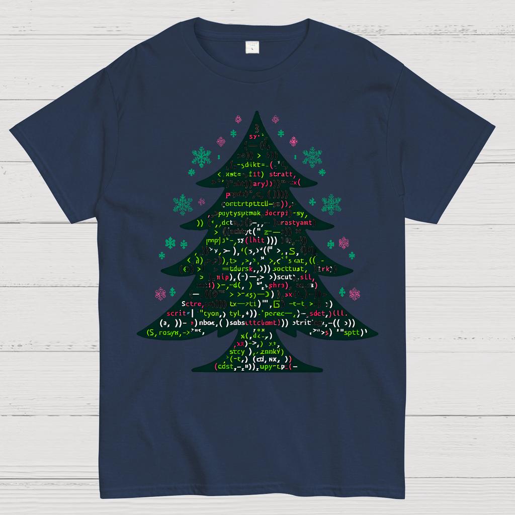 A Programmer's Christmas Tree Cotton Summer Casual Cool Loose T-Shirt