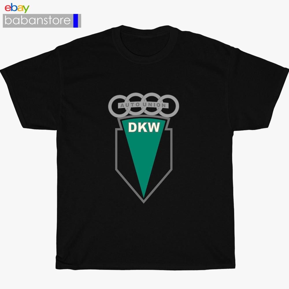 

New Shirt DKW Classic Motocycle Auto Union Logo TShirt Size 53XL Unisex T-Shirt S