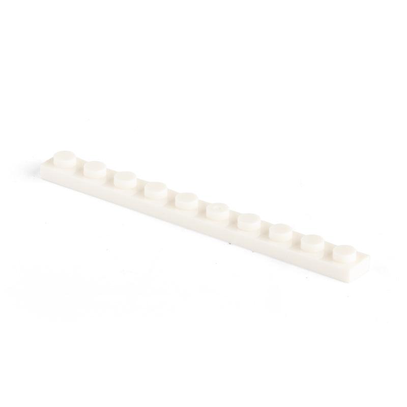 20 Pieces of Bulk Small Particle 1x10 Plate 4477 MOC Building Block Low Board Accessories Building Block Castle Toys