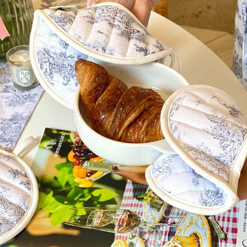The Warmth Kitchen Glove and Pot Holder_Gray