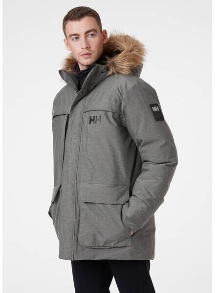 Winter Jacket Helly Hansen Nordsjo Parka Grey Melange