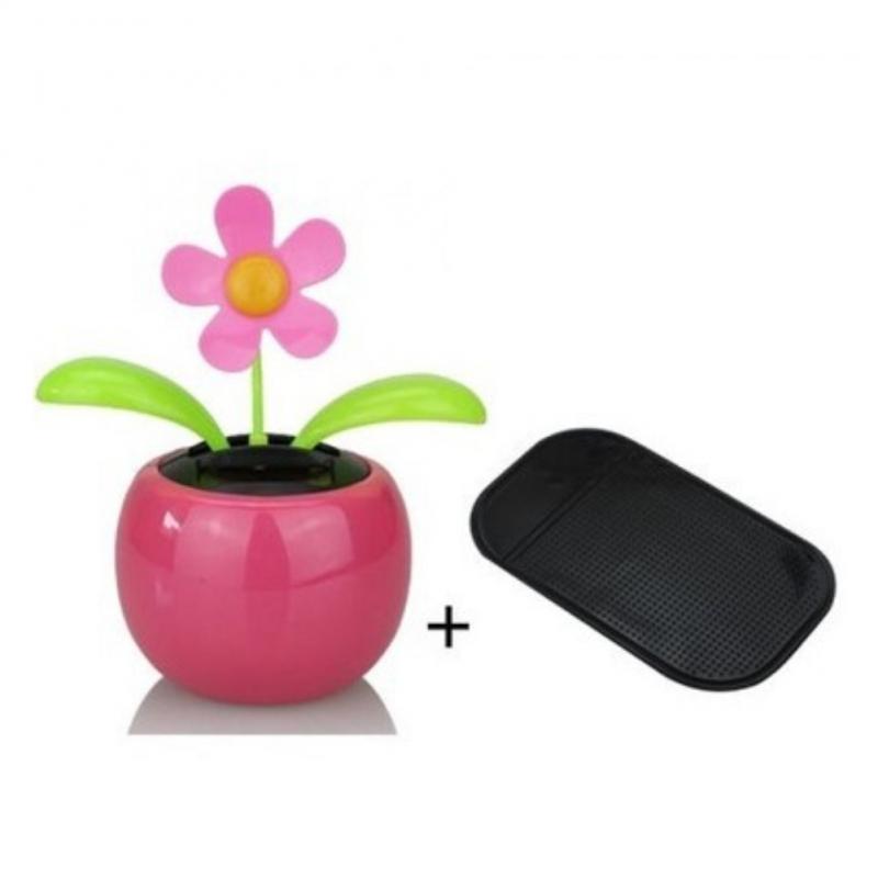 

Украшения для автомобиля, плетеные вручную, Подсолнух, трясущаяся голова, украшение для интерьера, имитация цветов, подвеска, стиль автомобиля