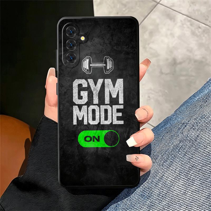 Gym Mode Fitness Bodybuilding Soft Phone Case for Samsung A17 A37 A57 A16 A26 A36 A56 A15 A25 A35 A55 A14 A24 A34 A54 A13 A23 A3