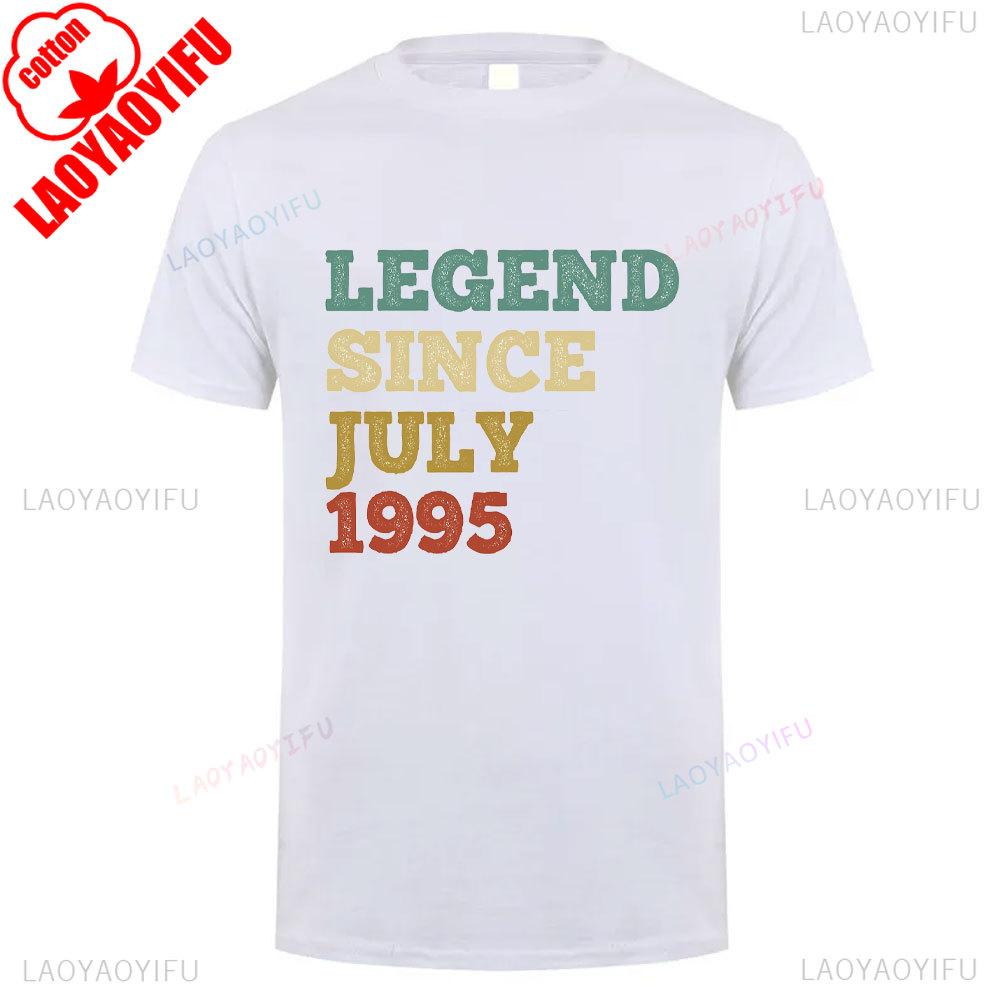 1995 Vintage Style Cotton T Shirt Breathable Retro 90s Short Sleeve New Unisex Round Neck Summer Casual Simple Tee Launched