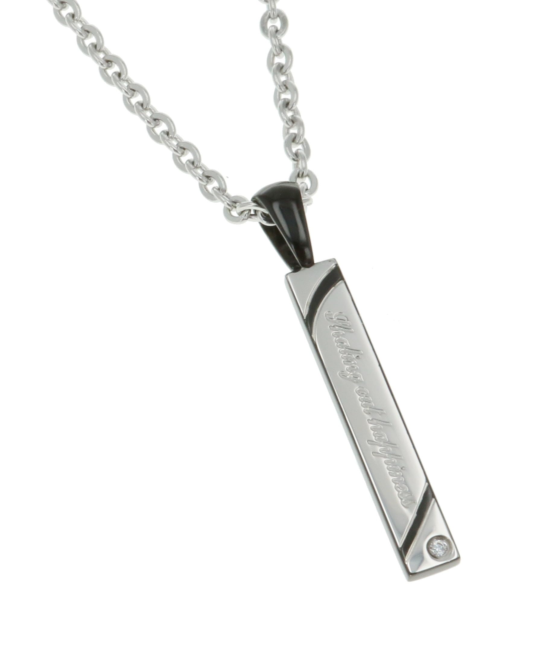 

Lionheart Men s Stainless Steel Necklace 04N146SM [Official Import]