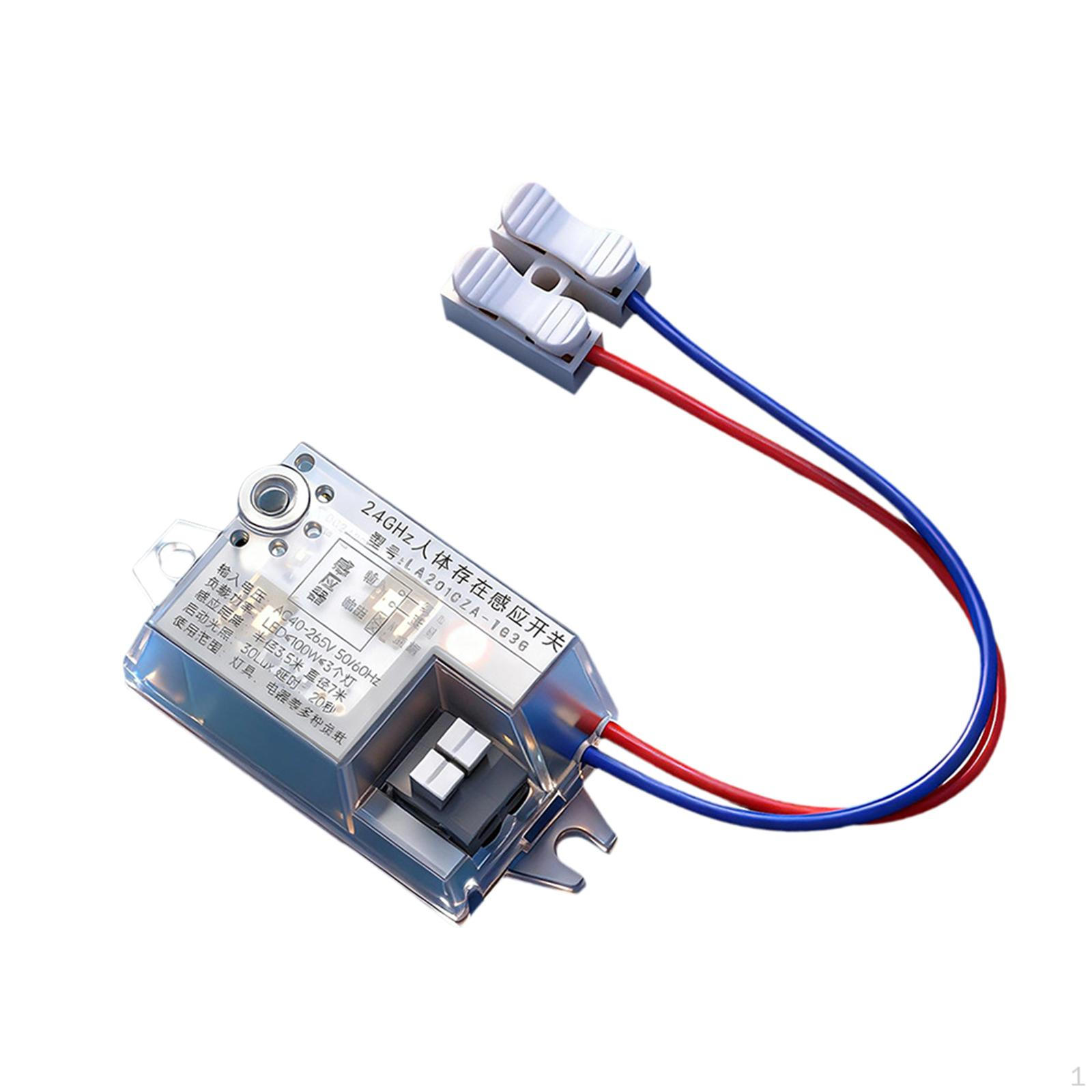 

Human Presence Detection Motion Switch 100W Load 3.5 Meter Replace Parts for Lighting
