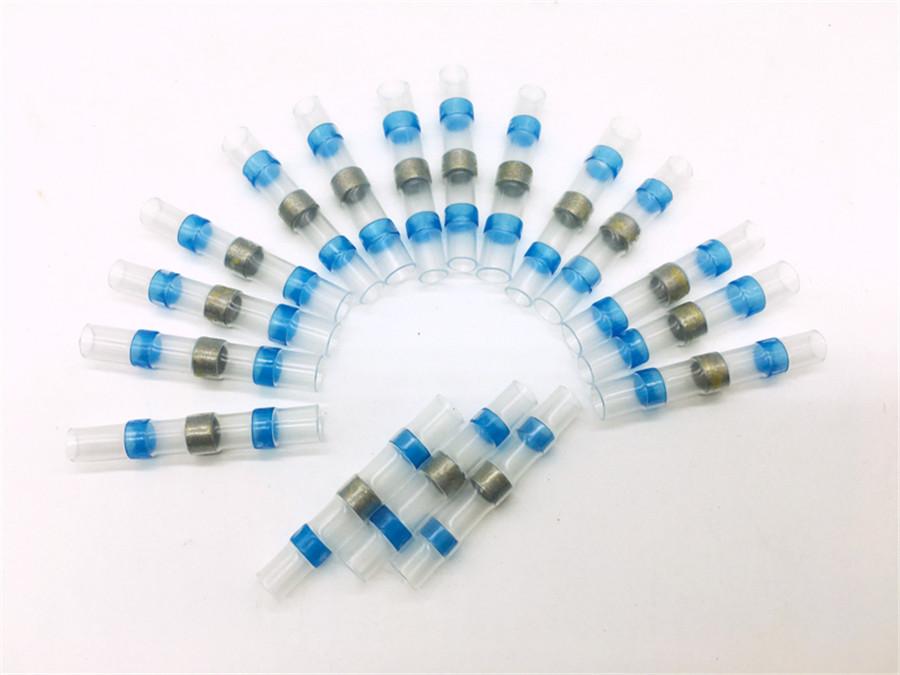 102Pcs Heat Shrink Butt Crimp Terminal Waterproof Seal Electrical Butt Connector