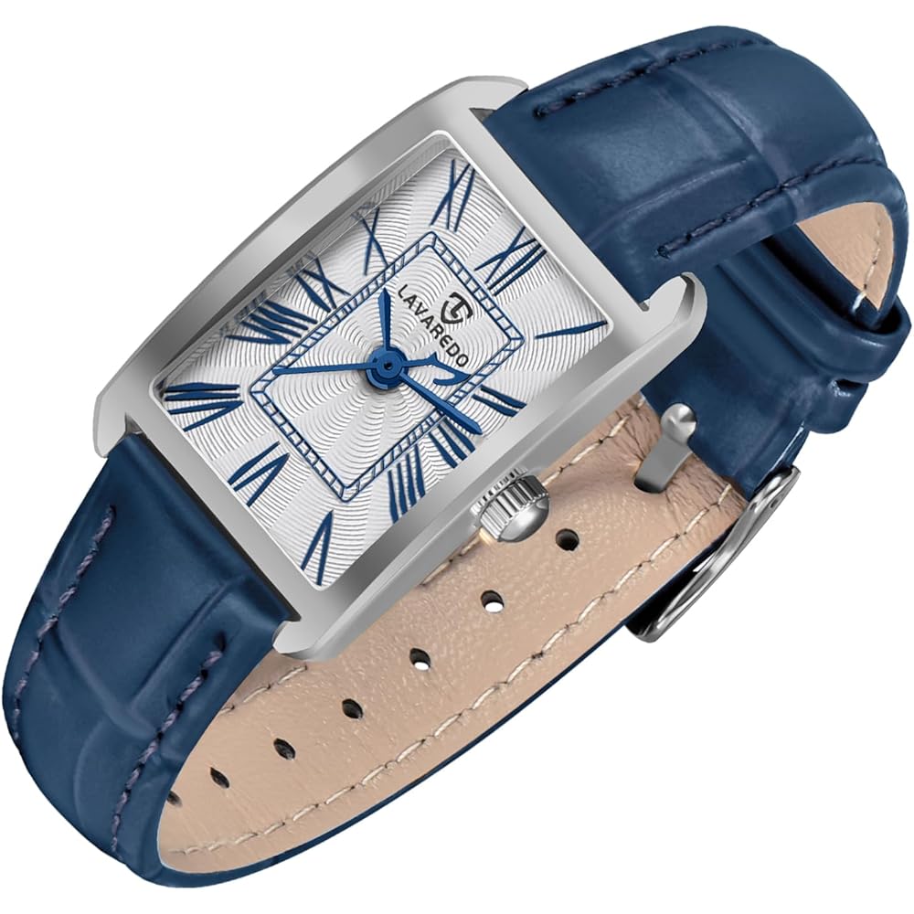 ShunkanSai Women s Analog Quartz Watch Square Leather Band Waterproof Casual Fashion Timepiece