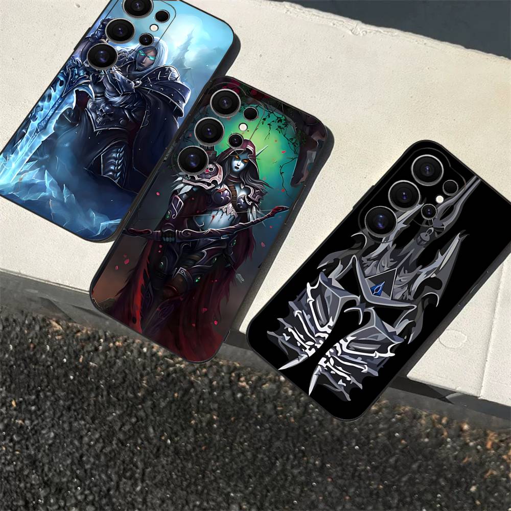 Web Game W-WarcraftS Phone Case For Samsung S 24 Fe 25 Ultra Plus 20 Lite 21 30 22 23 24 22 Ultra 5G Fundas