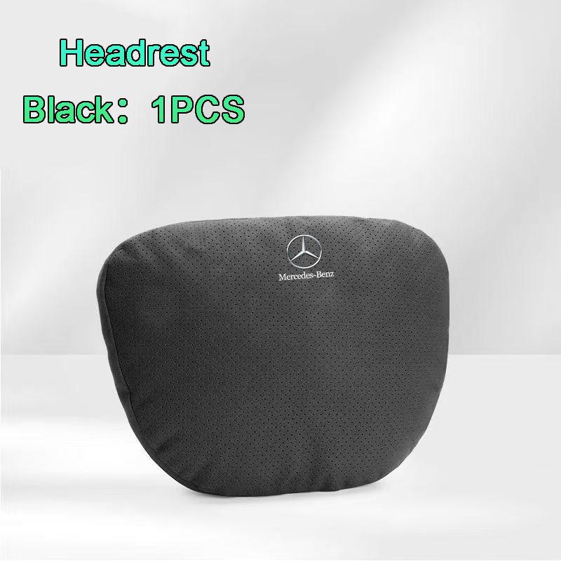

Car headrest lumbar support set,car neck protection waist cushion,car accessories,for mercedes-benz CLA CES CLS SLK GLK CLK SLS