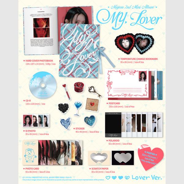 MIYEON - 2nd Mini Album [MY, Lover]