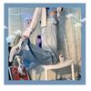Primavera 2022 moda donna a vita alta y2k jeans a gamba larga da donna larghi gradiente donna denim capris pantaloni jean mamma jeans pantaloni