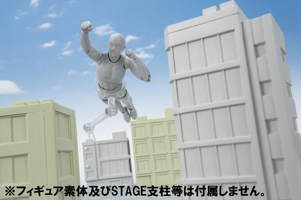 TAMASHII NATIONS Tamashii OPTION ACT BUILDING ABS Finished Figure Non-scale