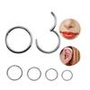 Coolray Titanium Stainless Steel Seamless Nose & Earring Closure Ring