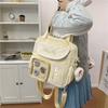 Japanische Schmerzbeutel Umhängetasche Damen Neue modische große Kapazität tragbare Tragetasche vielseitige Studenten-Schultertasche Trend