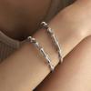 Versatile Bamboo Diamond Bangle - Trendy and Elegant Women's Jewelry
