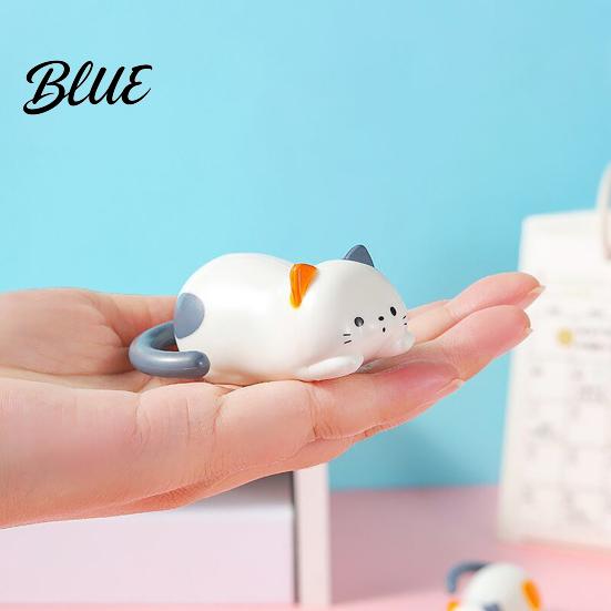 Children Cat Toy 1/3Pcs Wind-up Rolling Toy Stress Anxiety Relief Kitten for Interactive Desk Decoration Clockwork Animal Kids Adults Mini