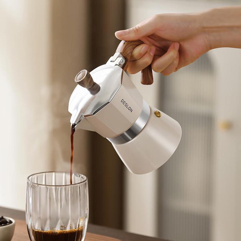DESLON 3-piece Moka Pot Coffee Set