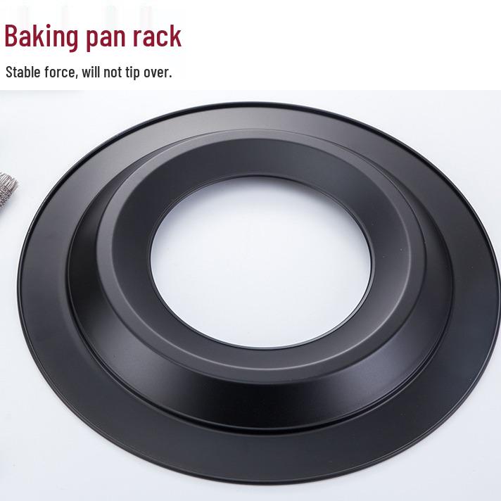 Round Non-stick Korean BBQ Grill Pan for Cassette Stove