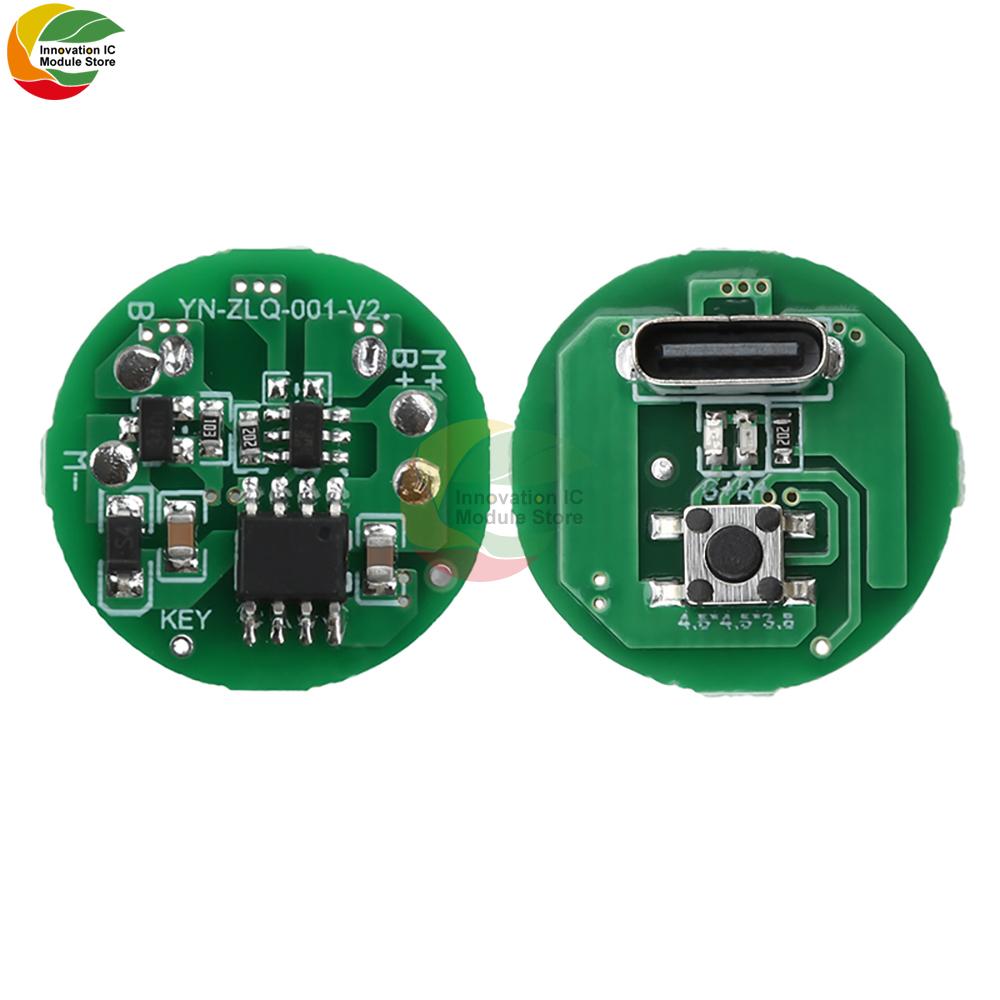 

5W/10W Flashlight Driver Board Led Three-stage Driver Board Circuit Board Diy Accessories Type-c Charging Module