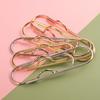 3-1Pcs Paper Clips Metal Pen Holder Clips Multi-functional Fix Clips Journal Document Clip Notebook Pin Pocket Accessories
