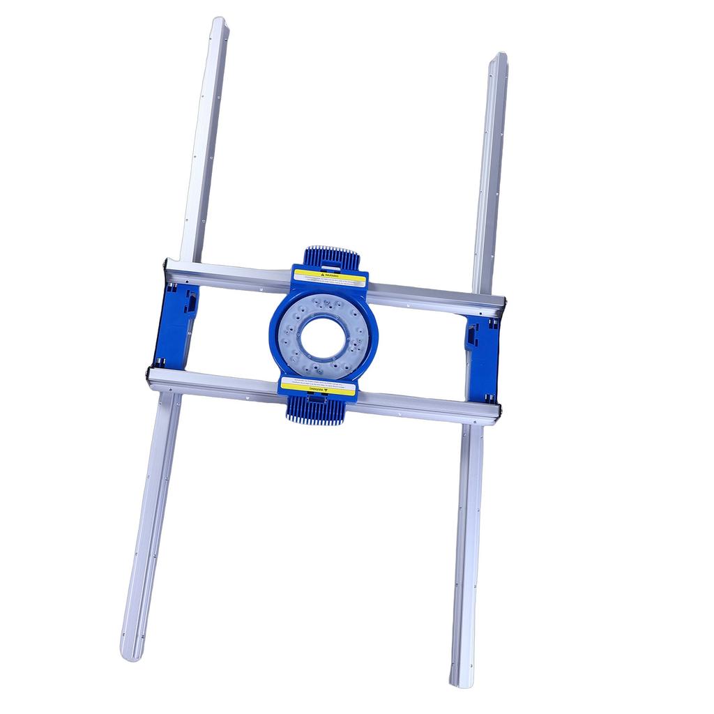 Router Sled Precise Positioning Aluminum Alloy Slab Flattening Router Jig for Wood Board End Face Plate Resin Projects