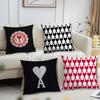 Luxury Brand A-Ami Logo Love cushion cover Pillow Sofa Printing Decoration Room Home Office Coffee Shop Car Nordic Simplicity