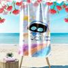 ASTRO BOT Custom Name Print Beach Towel, Large Soft Quick Dry Towel for Beach Camping Swimming