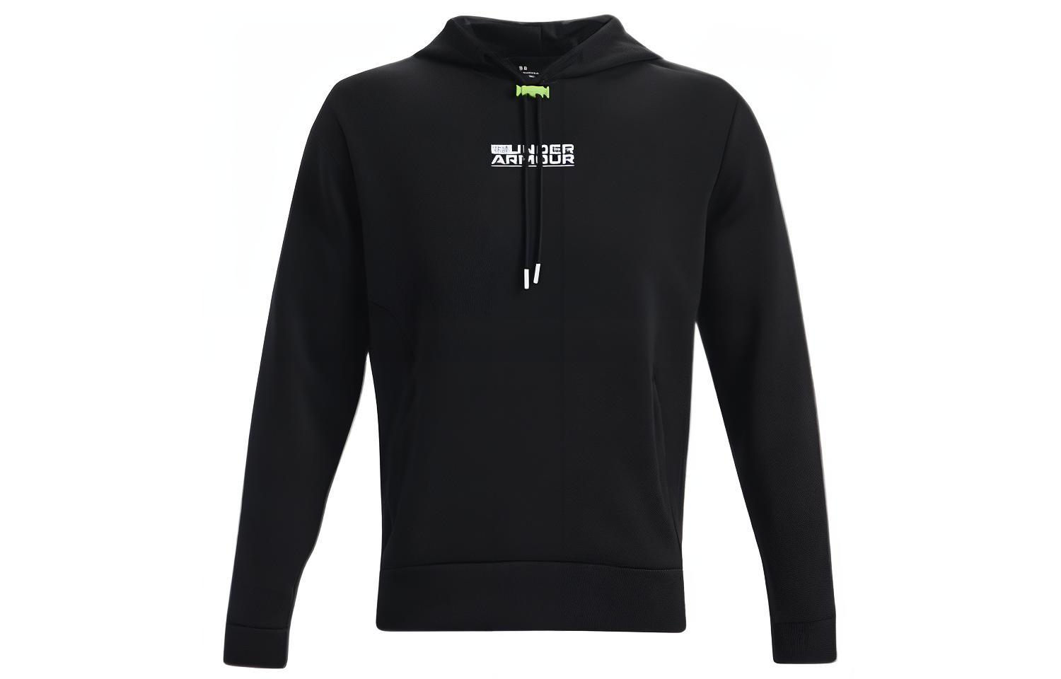 Under Armour Summit Sweatshirts Men s Black Hooded Moderate Regular 1370415-001 XXL