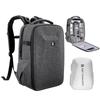 K&F CONCEPT Multifunktionell Kameraryggsäck Hardshell DSLR Kameraväska 22L Stor Kapacitet Kamera