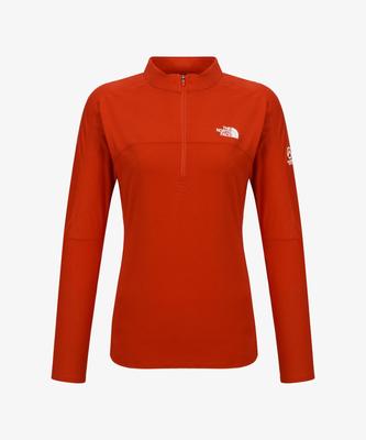 Noseupeiseu Nt7Ls00D Eiger Long Sleeve Zip-Shirt Red