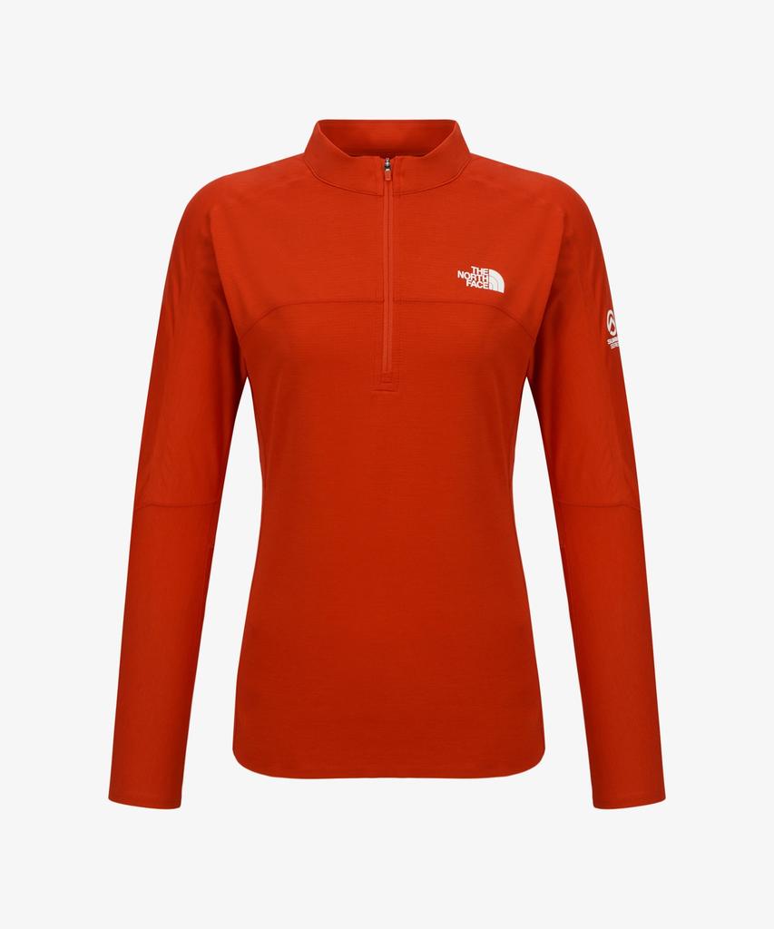 Noseupeiseu Nt7Ls00D Eiger Long Sleeve Zip-Shirt Red