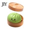 Glitter Pinch Dumpling Steamed Bun Squeeze Toy, Cute Stress Relief Ball, Durable Ball Slow Rising Decompression Toy for Desk, Kawaii Fidget
