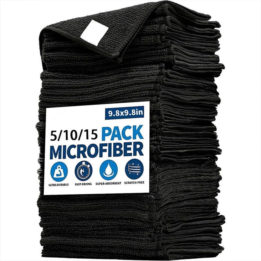 

Популярная салфетка из микрофибры и губка для мытья посуды для уборки кухни и автомобиля 25x25cm Loose Piece