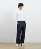 RYUL+WAI Denim Diagonal Pocket Wide Glow Pants Navy