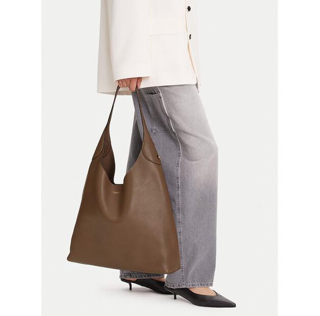 Сумка Coach Brooklyn CU044 коричневый