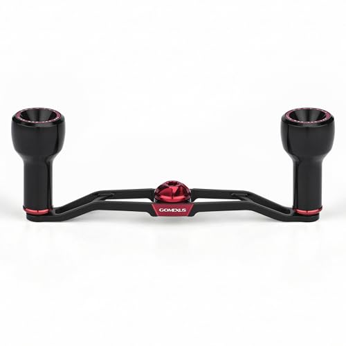 

Gomexus Reel Handle, 120mm, Octopus Fishing Reel, Lightweight 30g, with Knob, Compatible with Shimano and Daiwa Baitcasting Reels, High Sensitivity, L