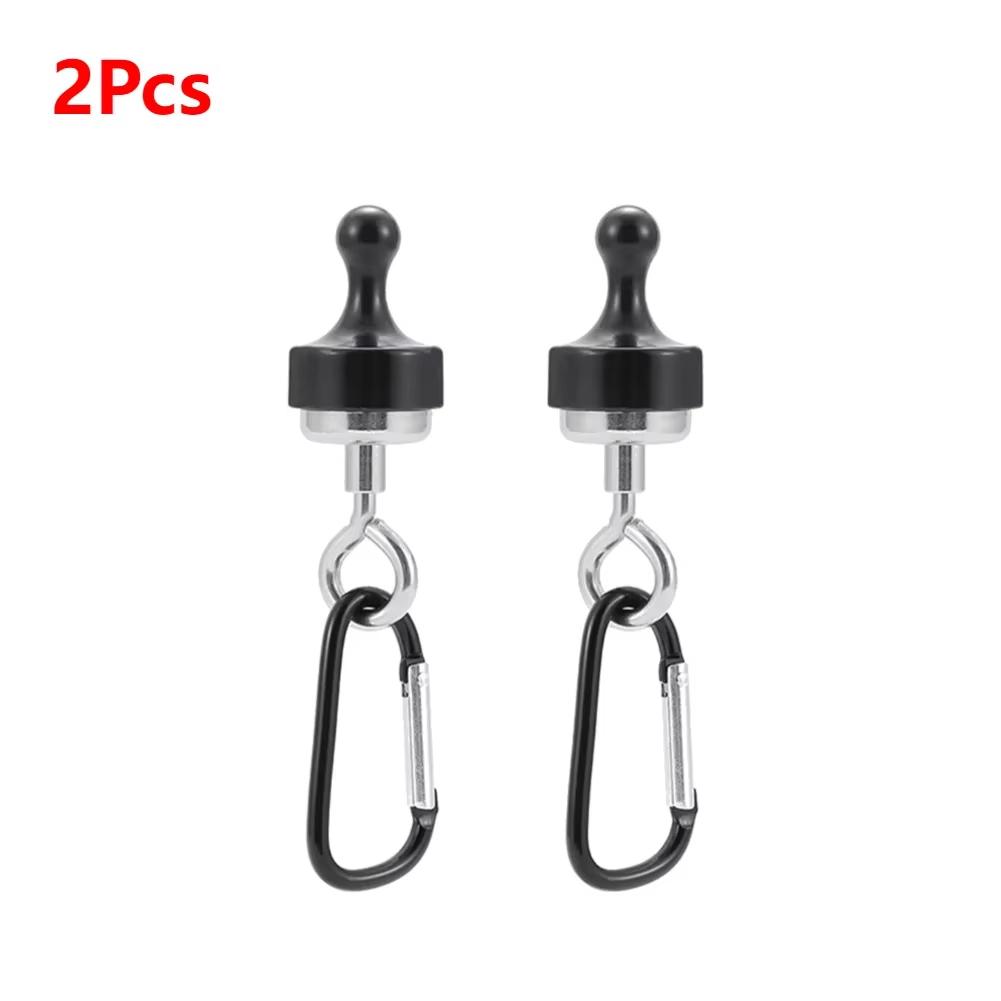 Outdoor Camping Strong Magnetic Hooks Tent Canopy Carabiners Mountaineering Buckle Magnet Hanger Camping Light Hook Accessories