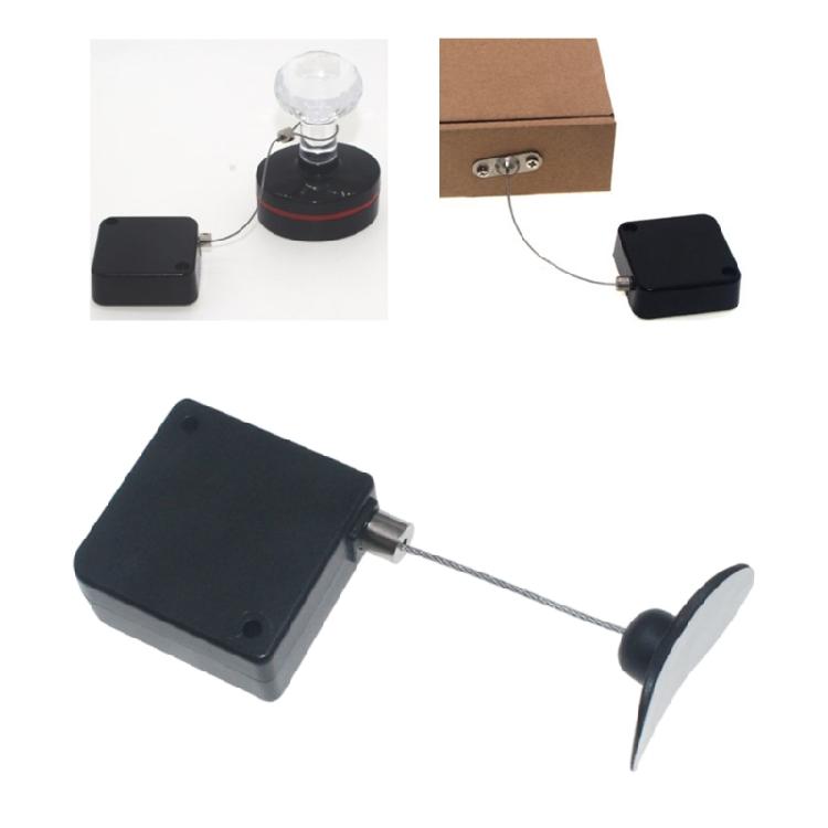 1/2/4Pieces Retractable Remote Control Tethers Leashes for TV and DVDs Ensures Security