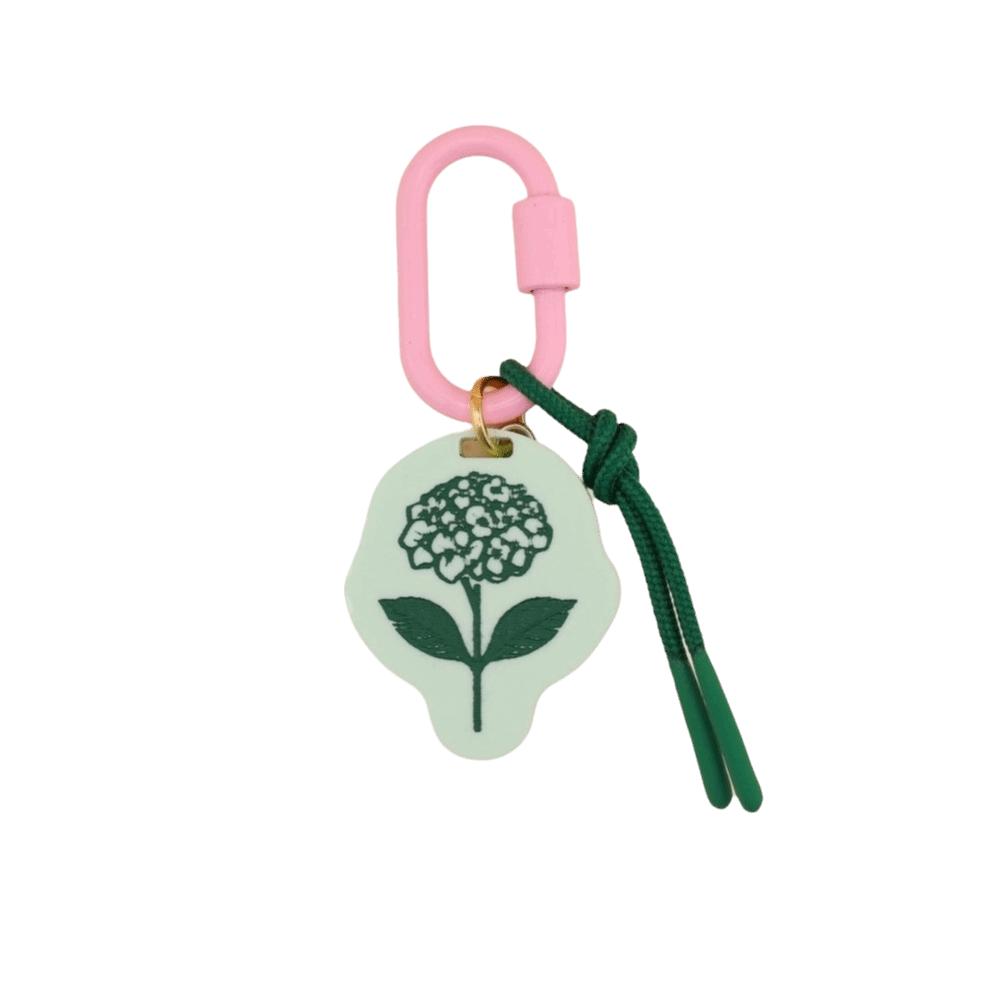 

Acrylic Rope Woven Pendant Cute Creativity Floral Keyring Retro Contrasting Color Design Bag Chain Charms Mobile Phone