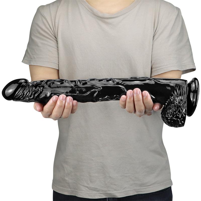 Women's Super Long Fake Dildo Super Thick Fake Muscle Bully Stallion Masturbation Device Adult Sex Toys