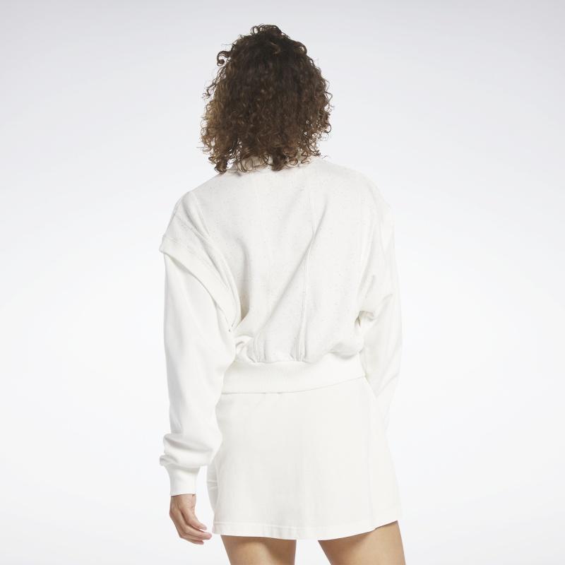 Reebok Sweatshirt Women's White HT7856