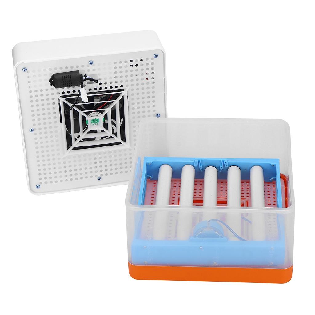 12V 20 Eggs Intelligent Full-automatic Egg Incubator Hatcher Electronic Hatching Machine For Chicken Duck Transparent