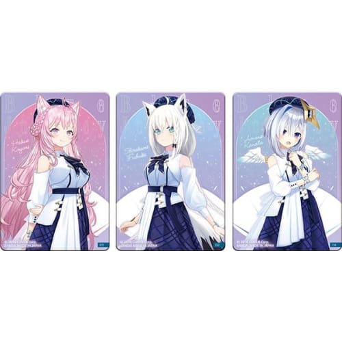 BANDAI Hololive Blue Journey "Song of Dawn" Aurora Clear Card (Pack) (BOX) 20 Packs