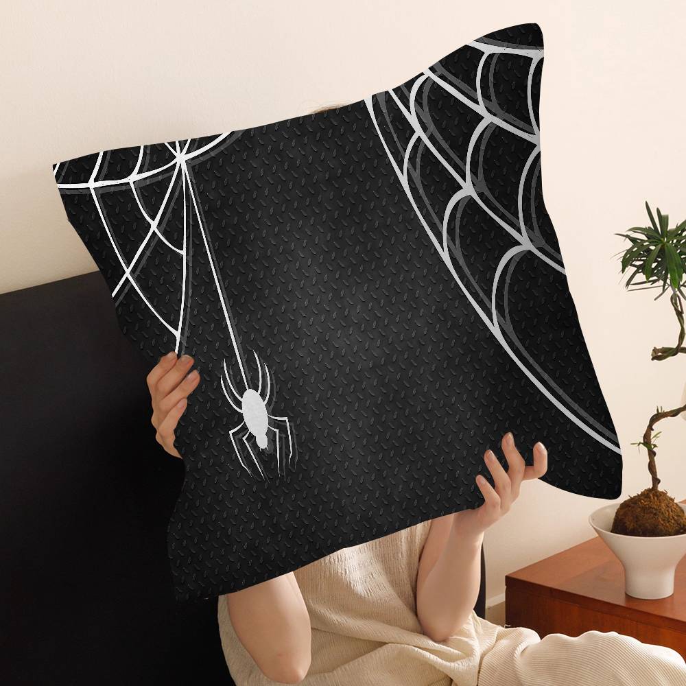 Halloween Spider Web Decoration Pillow Cover Design Cushion Cover Decor Holiday Decorati