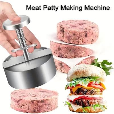 Roestvrijstalen Burger Patty Maker 8/10/11/14cm Rijstbal Vorm Hamburger Pers Vorm Vleesgereedschap