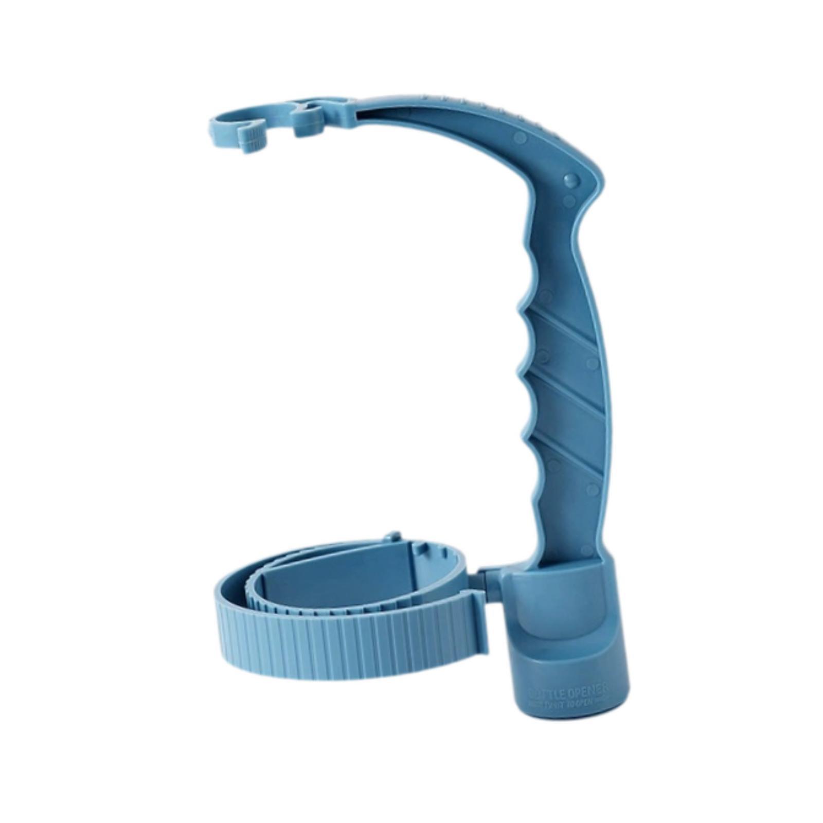 Beverage Handle Handle Bottle Grip Bar, Cola Handle, Cup Holder, Anti -slip синий