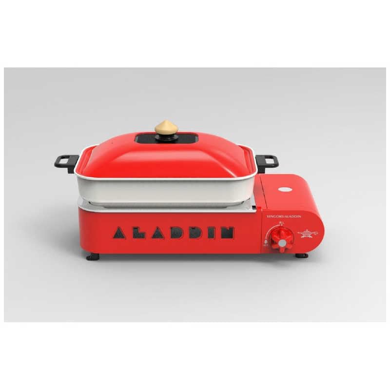 

Sengoku Aladdin Gas Hot Plate Petit Pan Red SAGRS21CR