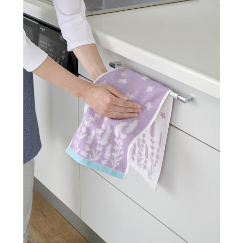 Kosugizen Slim Face Towels, Compact Hand Towels, Flower Pattern, 4 Colors, 1 of Each, 20 X 60 Cm, Slim and Short, Convenient Size, Set of 4 (SV-1610-4