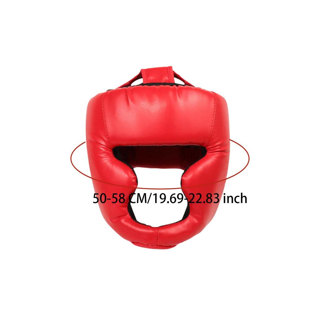 Boxing Headgear Cheek Protection Gear Head Gear Professional Portable Head Guard for Sparring Sanda Muay Thai Mma Adult Kids